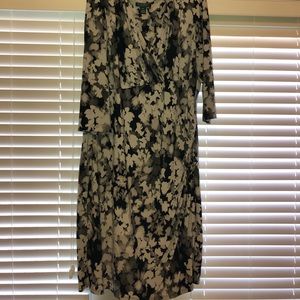 Floral print dress for work!